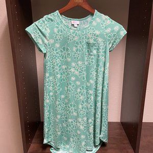 Floral print girls dress